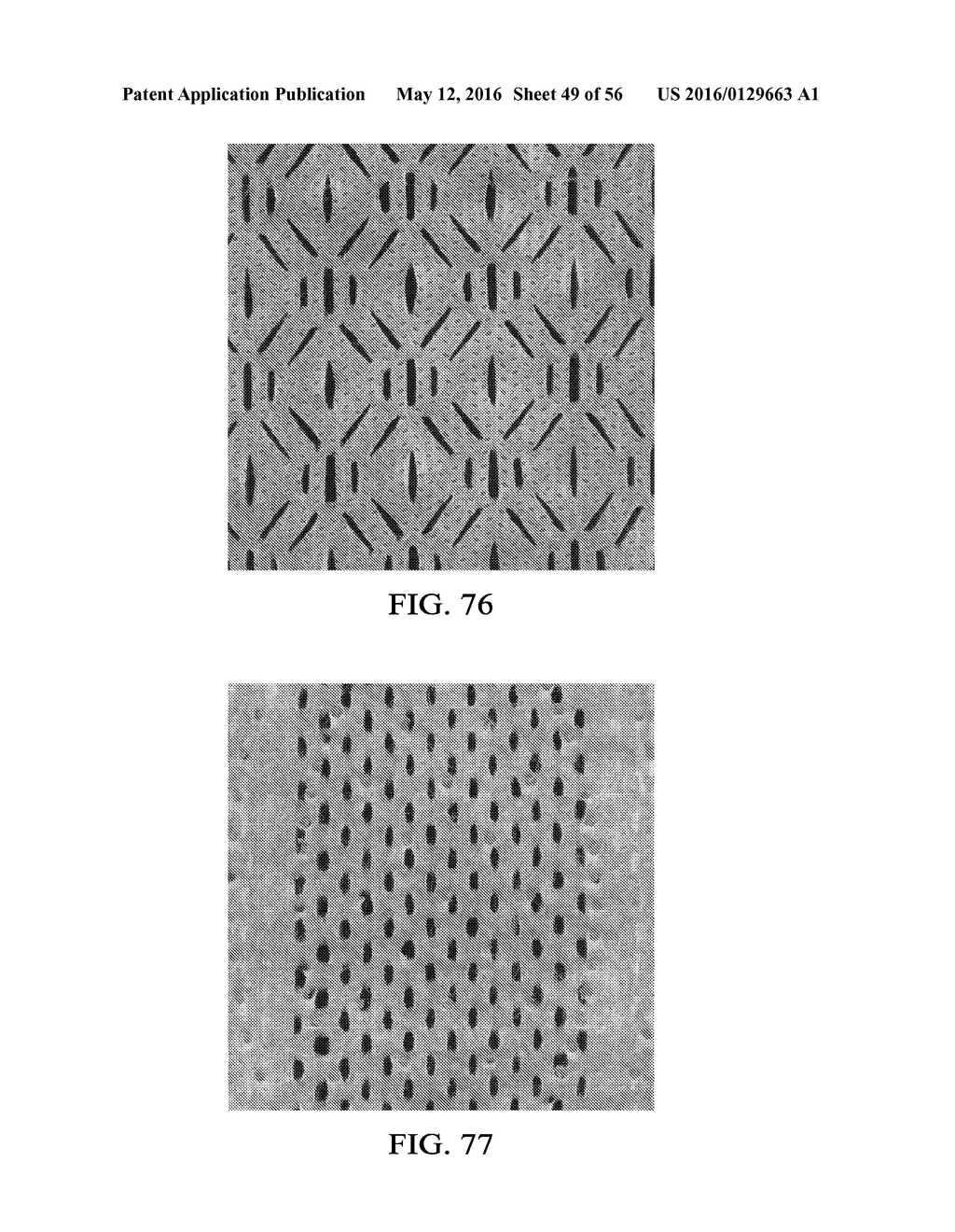 PATTERNED APERTURED WEBS AND METHODS FOR MAKING THE SAME - diagram, schematic, and image 50