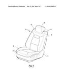 Seat Assembly Having an Inflatable Bladder and a Method of Assembly diagram and image