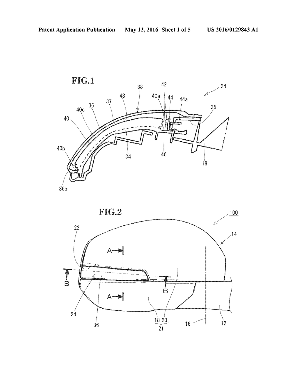 TURN SIGNAL LAMP ASSEMBLY FOR VEHICLE DOOR MIRROR, AND VEHICLE DOOR MIRROR - diagram, schematic, and image 02