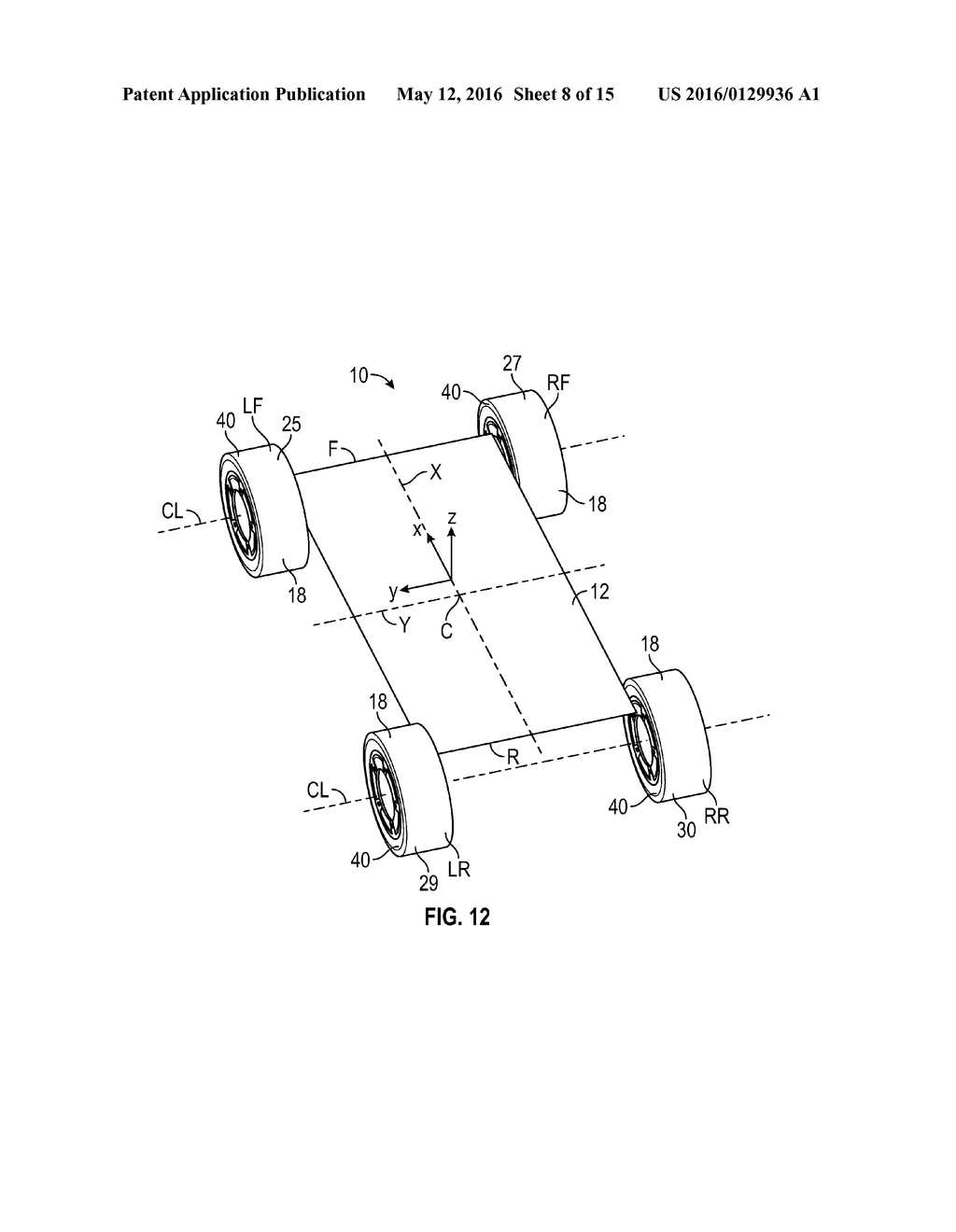 METHOD OF CONTROLLING STEERING OF A GROUND VEHICLE - diagram, schematic, and image 09