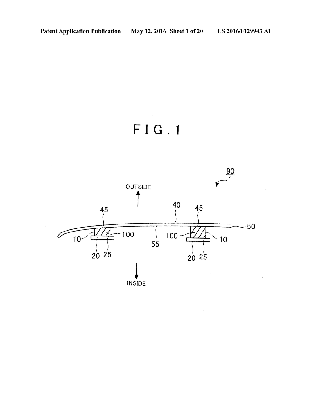 VEHICLE PANEL STRUCTURE, ROOF PANEL AND VEHICLE BODY - diagram, schematic, and image 02