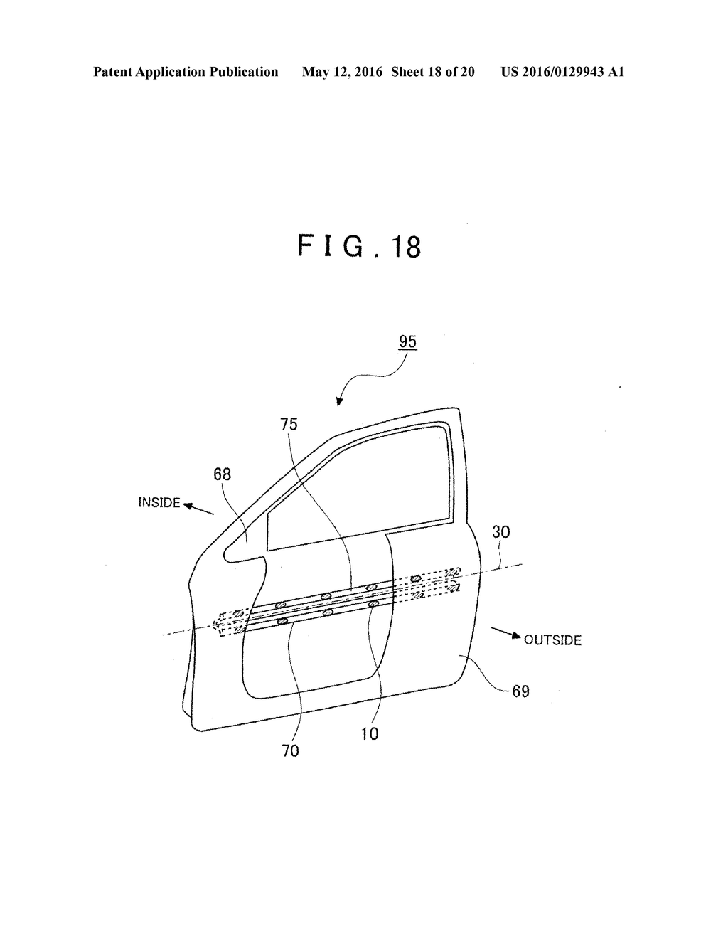 VEHICLE PANEL STRUCTURE, ROOF PANEL AND VEHICLE BODY - diagram, schematic, and image 19