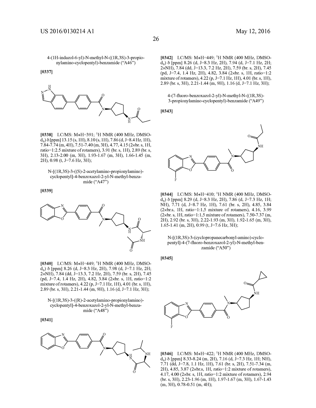 1,3-DIAMINOCYCLOPENTANE CARBOXAMIDE DERIVATIVES - diagram, schematic, and image 27