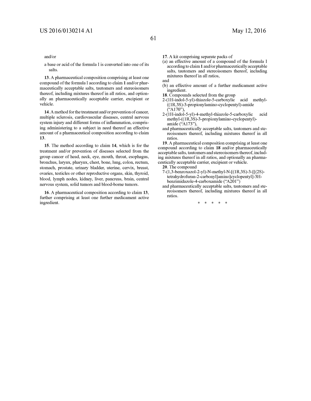 1,3-DIAMINOCYCLOPENTANE CARBOXAMIDE DERIVATIVES - diagram, schematic, and image 62