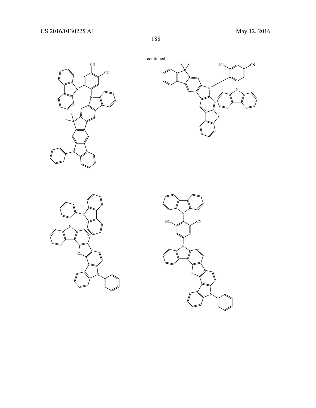 COMPOUND, MATERIAL FOR ORGANIC ELECTROLUMINESCENT ELEMENTS, ORGANIC     ELECTROLUMINESCENT ELEMENT, AND ELECTRONIC DEVICE - diagram, schematic, and image 192