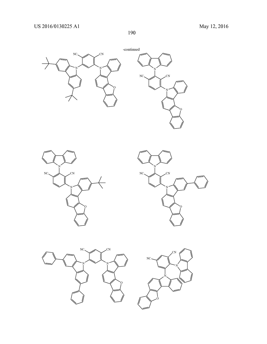 COMPOUND, MATERIAL FOR ORGANIC ELECTROLUMINESCENT ELEMENTS, ORGANIC     ELECTROLUMINESCENT ELEMENT, AND ELECTRONIC DEVICE - diagram, schematic, and image 194