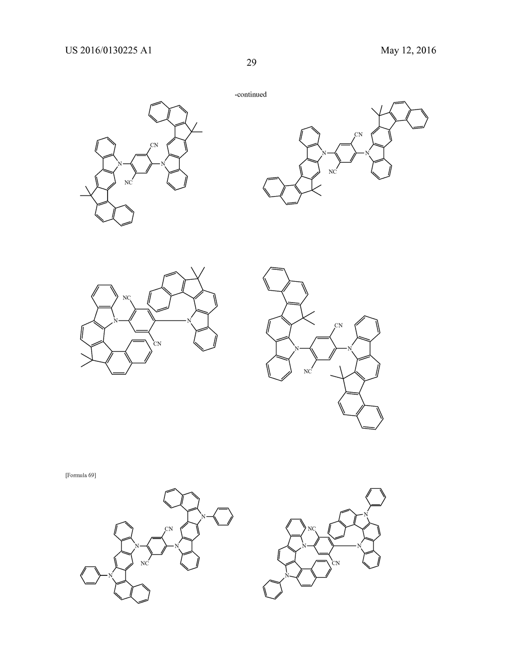 COMPOUND, MATERIAL FOR ORGANIC ELECTROLUMINESCENT ELEMENTS, ORGANIC     ELECTROLUMINESCENT ELEMENT, AND ELECTRONIC DEVICE - diagram, schematic, and image 33