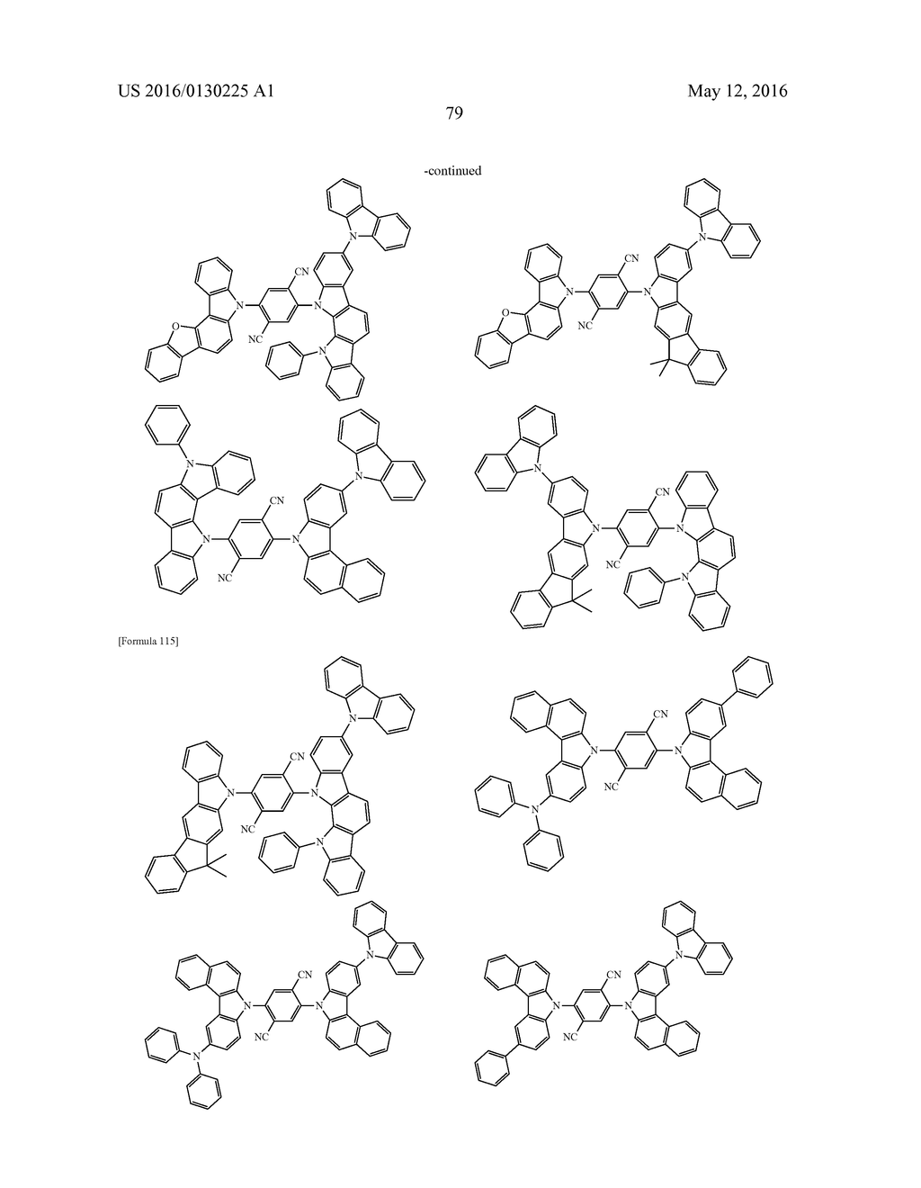 COMPOUND, MATERIAL FOR ORGANIC ELECTROLUMINESCENT ELEMENTS, ORGANIC     ELECTROLUMINESCENT ELEMENT, AND ELECTRONIC DEVICE - diagram, schematic, and image 83