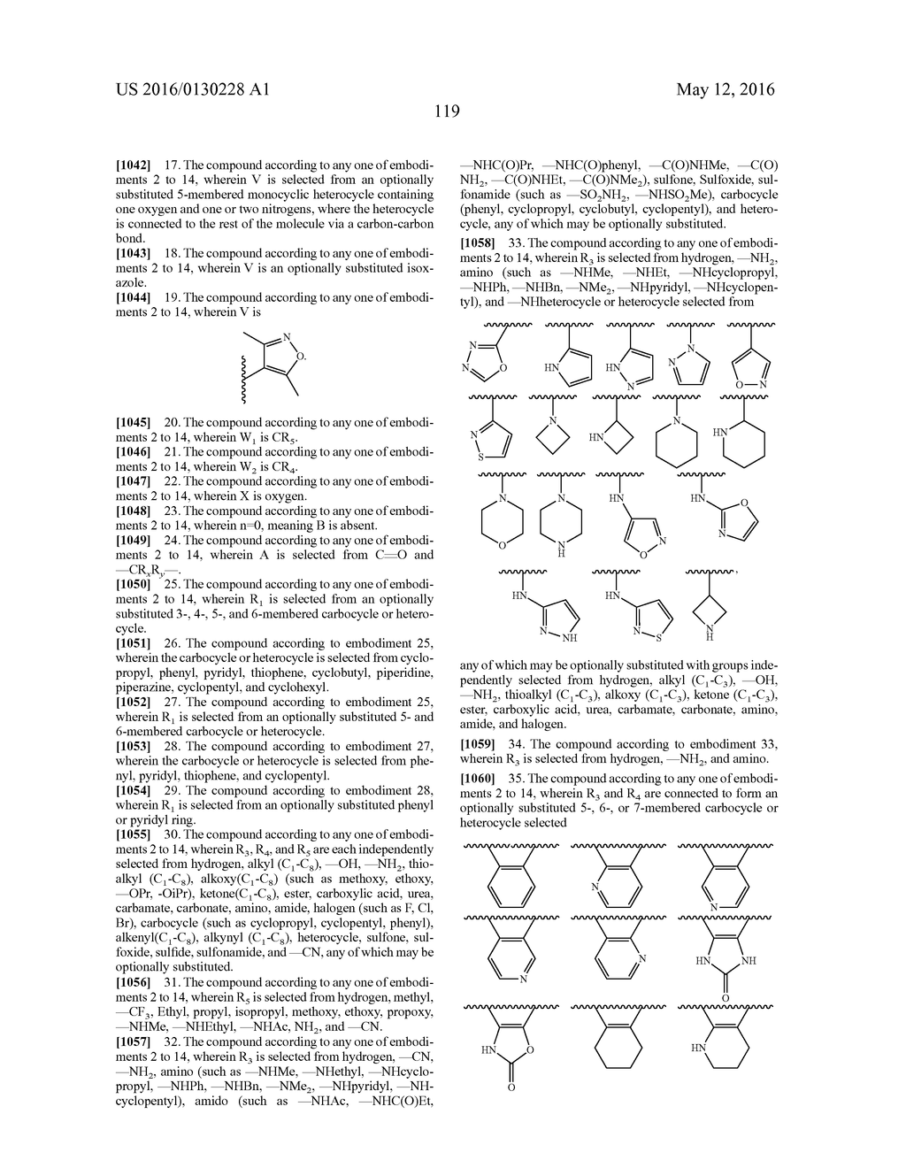 Novel Heterocyclic Compounds as Bromodomain Inhibitors - diagram, schematic, and image 120