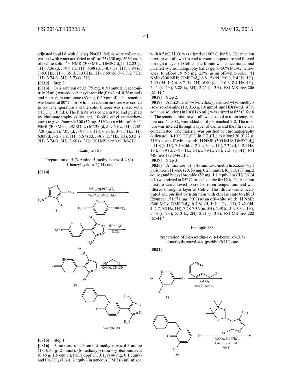 Novel Heterocyclic Compounds as Bromodomain Inhibitors - diagram, schematic, and image 42