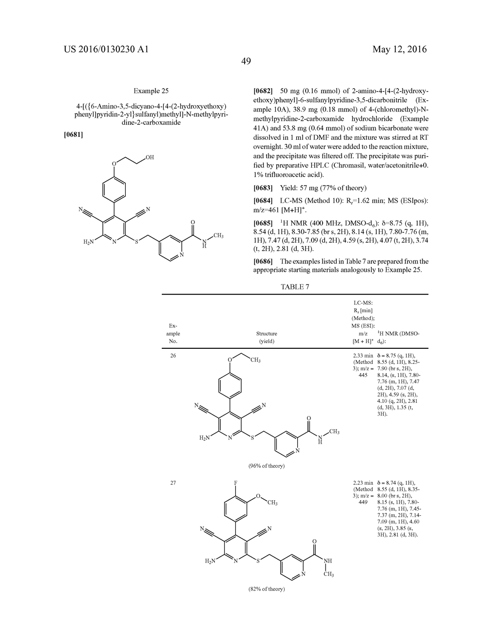 SUBSTITUTED DICYANOPYRIDINES AND USE THEREOF - diagram, schematic, and image 50