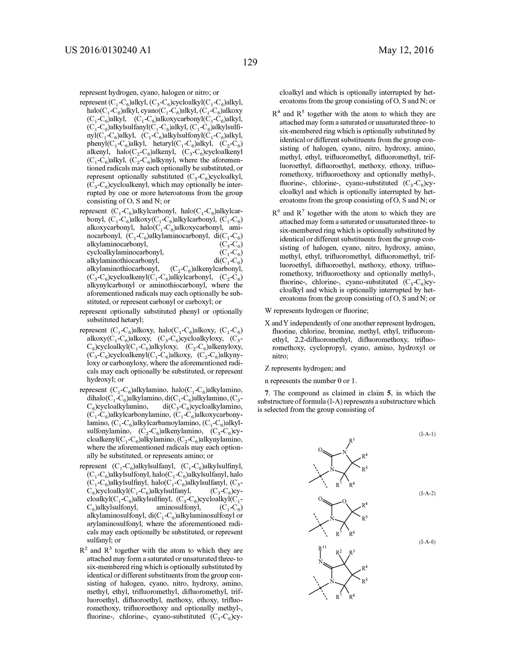 ARYL SULFIDE DERIVATIVES AND ARYL SULFOXIDE DERIVATIVES AS ACARICIDES AND     INSECTICIDES - diagram, schematic, and image 130