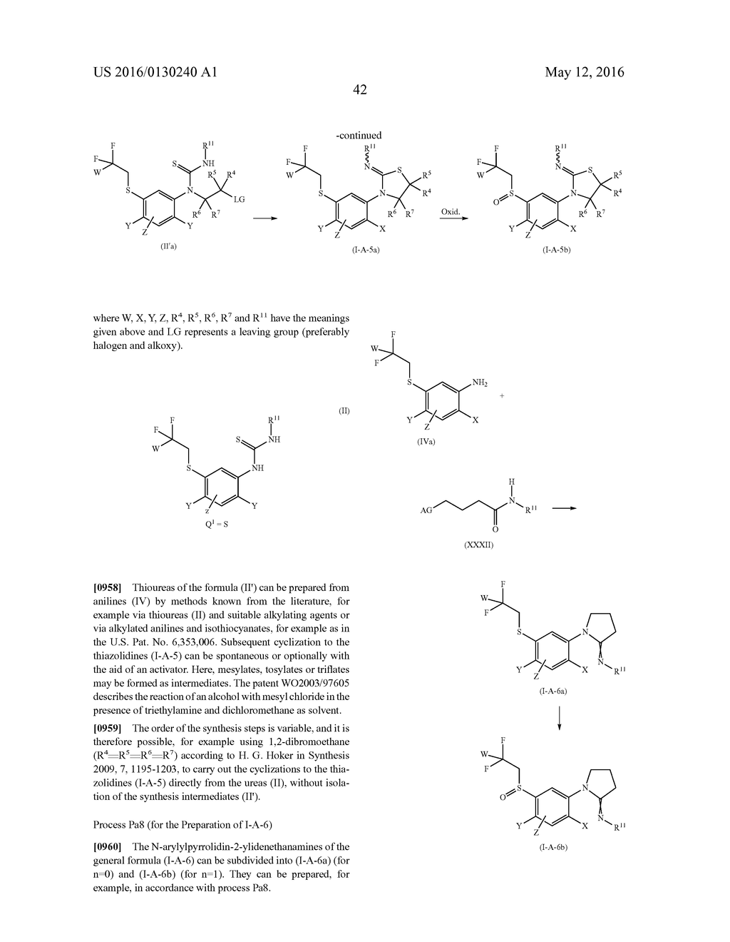 ARYL SULFIDE DERIVATIVES AND ARYL SULFOXIDE DERIVATIVES AS ACARICIDES AND     INSECTICIDES - diagram, schematic, and image 43