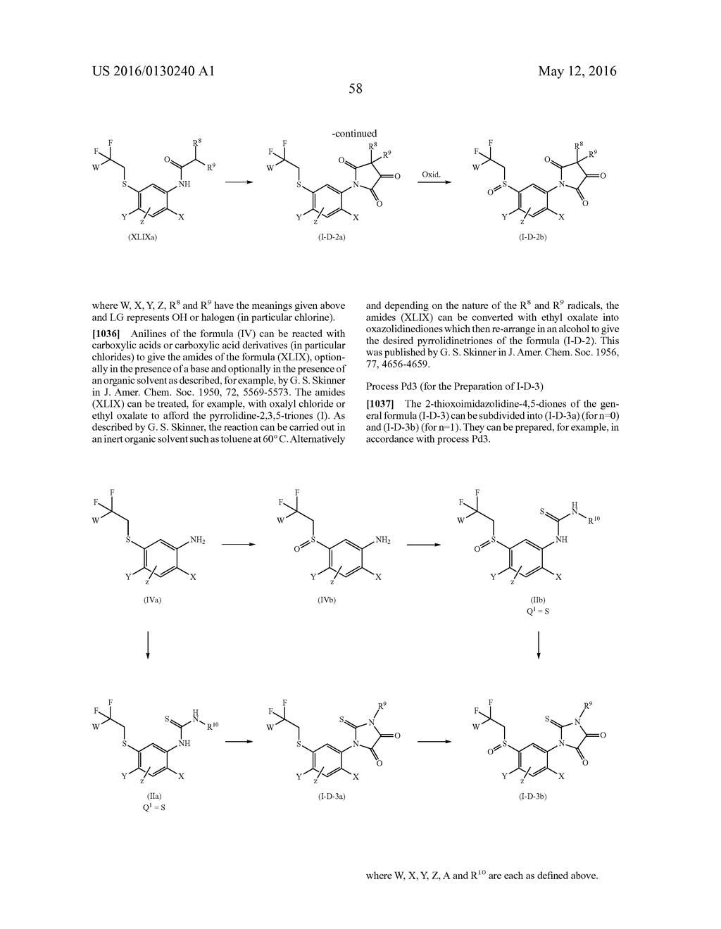 ARYL SULFIDE DERIVATIVES AND ARYL SULFOXIDE DERIVATIVES AS ACARICIDES AND     INSECTICIDES - diagram, schematic, and image 59