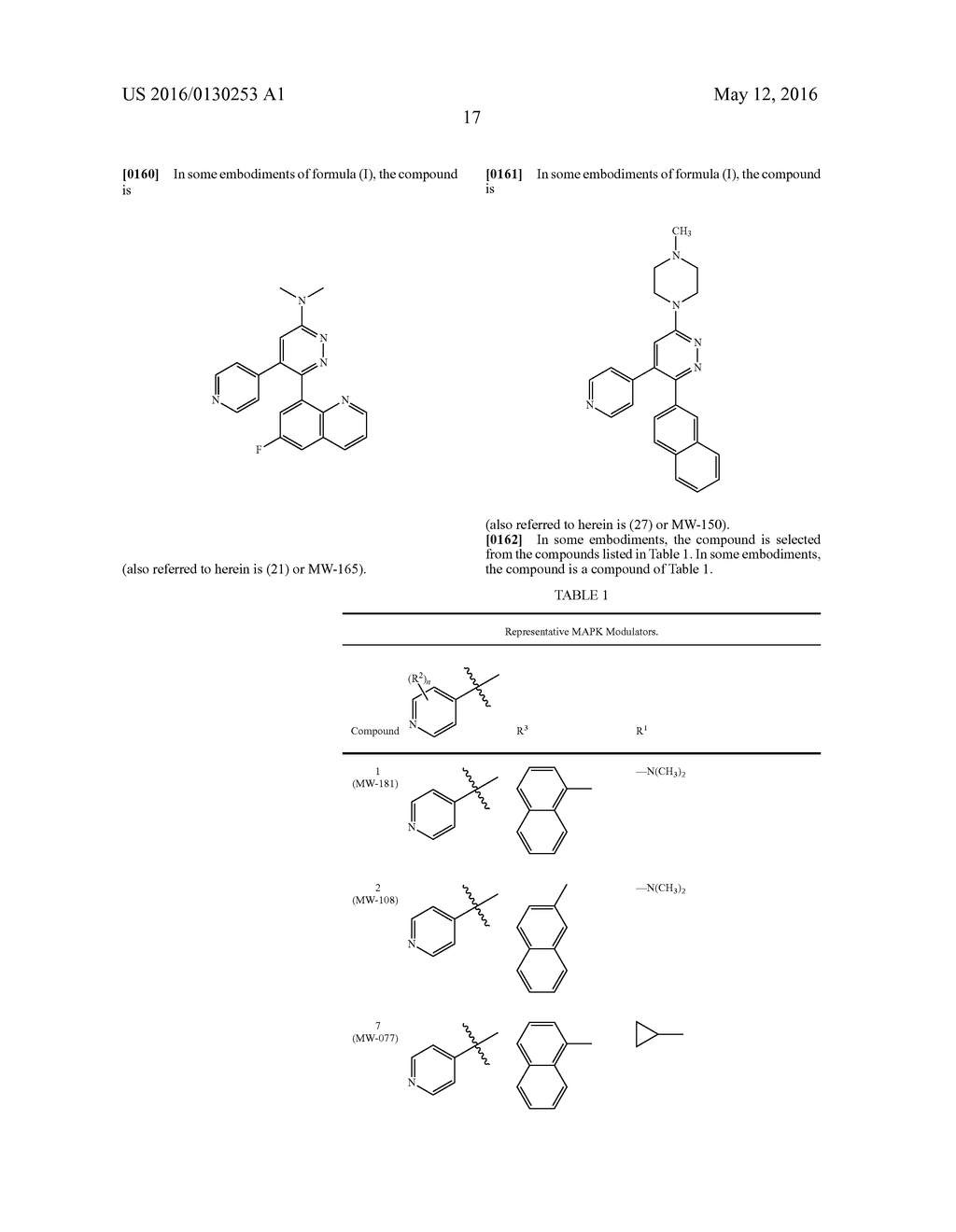 MAP KINASE MODULATORS AND USES THEREOF - diagram, schematic, and image 88