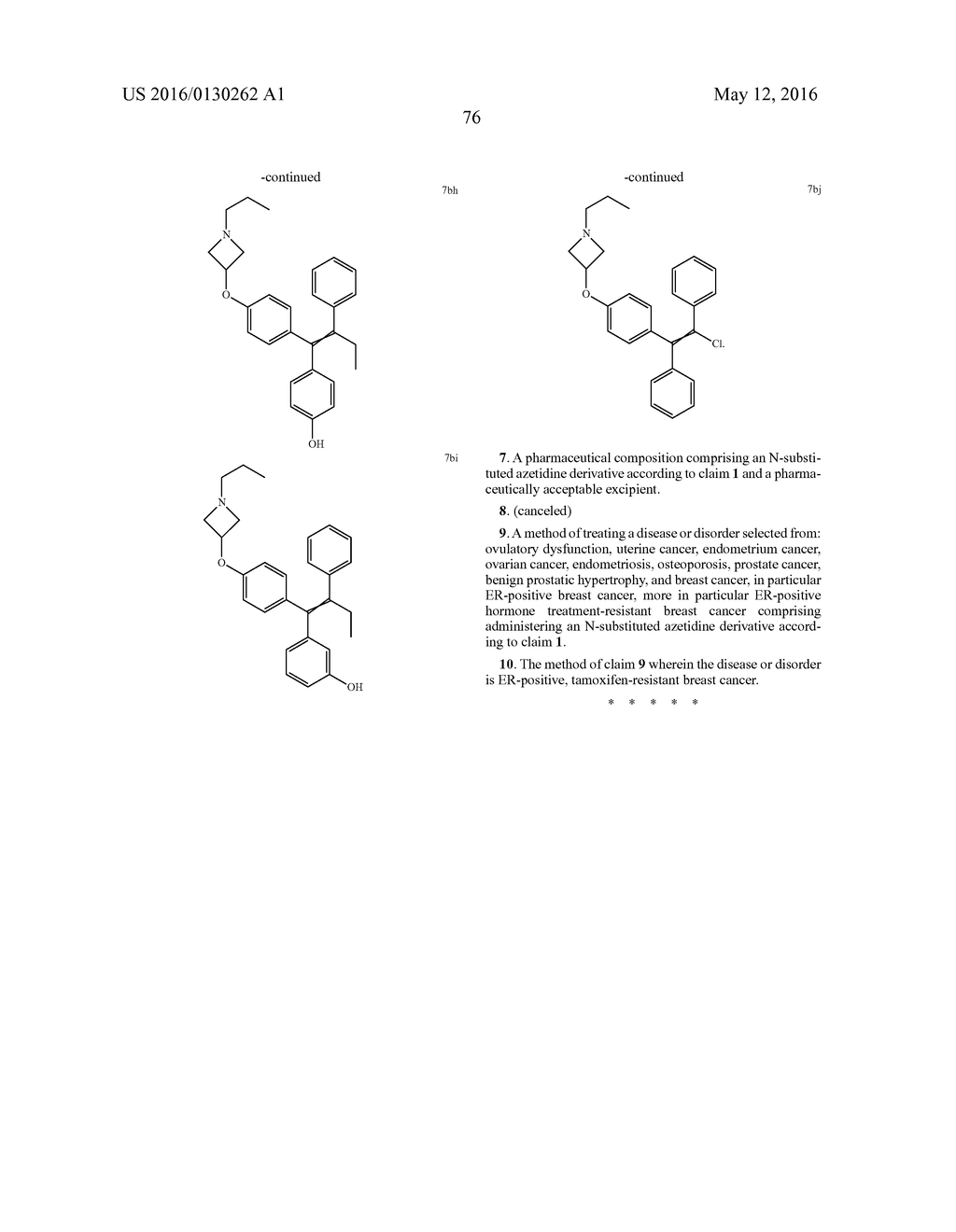 N-SUBSTITUTED AZETIDINE DERIVATIVES - diagram, schematic, and image 77