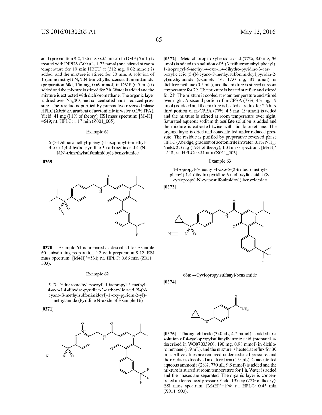 SUBSTITUTED 4-PYRIDONES AND THEIR USE AS INHIBITORS OF NEUTROPHIL ELASTASE     ACTIVITY - diagram, schematic, and image 66