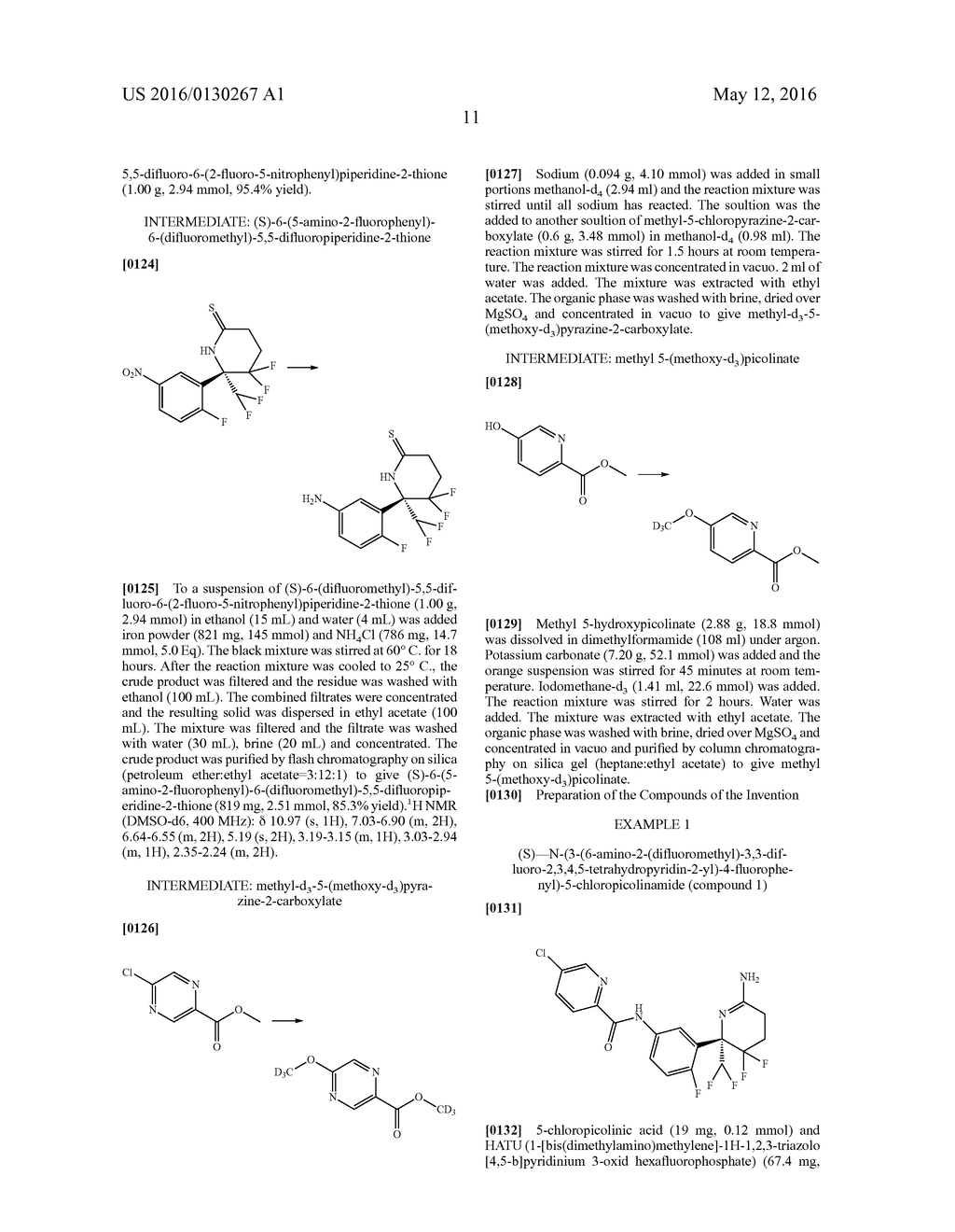 2-Amino-6-(difluoromethyl)-5,5-difluoro-6-phenyl-3,4,5,6-tetrahydropyridin-    es as BACE1 Inhibitors - diagram, schematic, and image 13