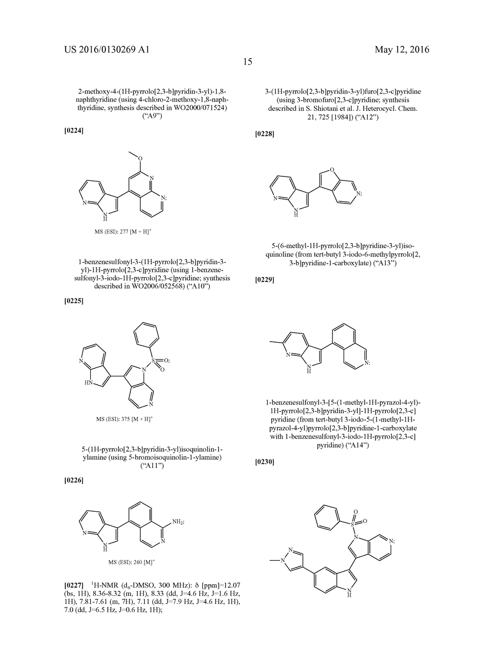 7-AZAINDOLE DERIVATIVES - diagram, schematic, and image 16