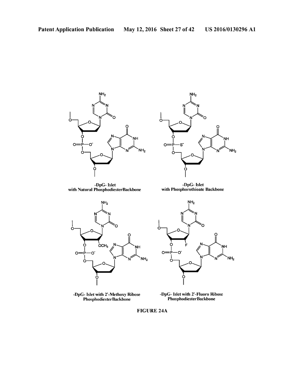 Oligonucleotide Analogues Incorporating 5-Aza-Cytosine Therein - diagram, schematic, and image 28