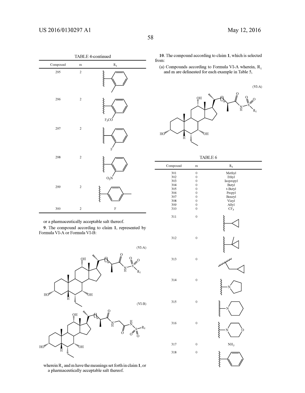 BILE ACID ANALOGS AS FXR/TGR5 AGONISTS AND METHODS OF USE THEREOF - diagram, schematic, and image 59