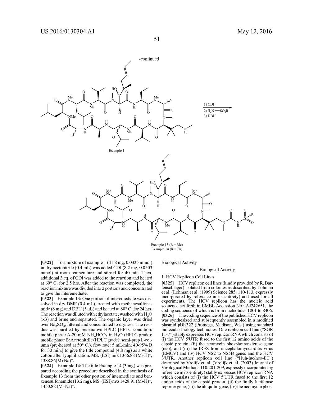 NOVEL CYCLOSPORIN ANALOGUES FOR PREVENTING OR TREATING HEPATITIS C     INFECTION - diagram, schematic, and image 52