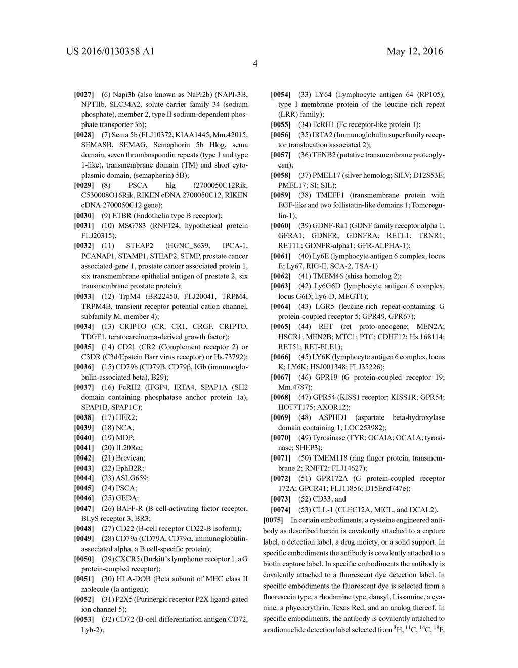 CYSTEINE ENGINEERED ANTIBODIES AND CONJUGATES - diagram, schematic, and image 32