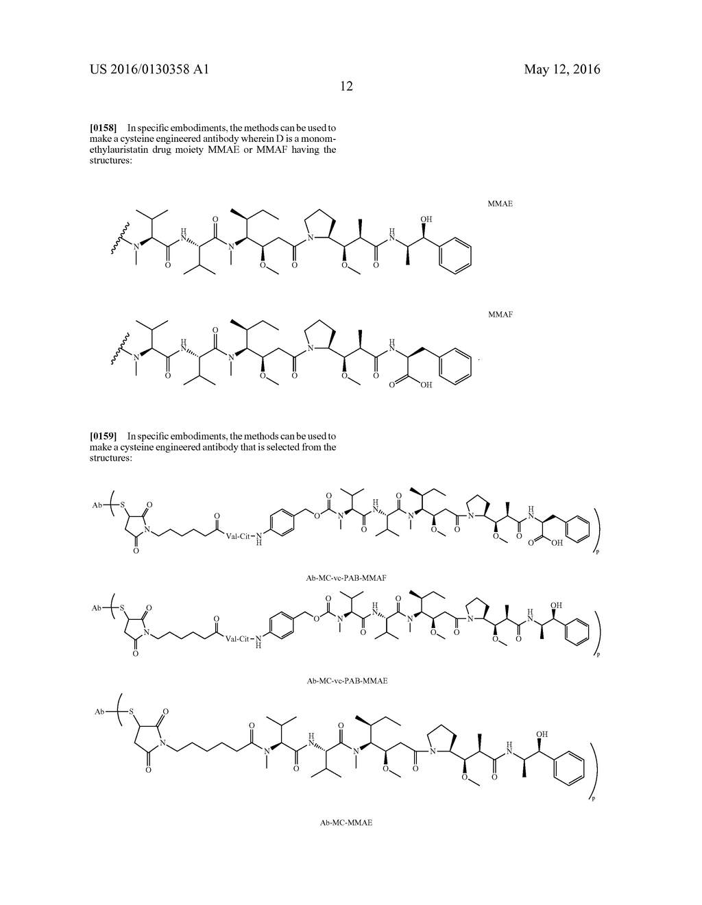 CYSTEINE ENGINEERED ANTIBODIES AND CONJUGATES - diagram, schematic, and image 40