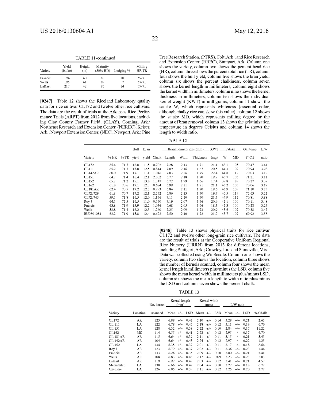 RICE CULTIVAR CL172 - diagram, schematic, and image 23