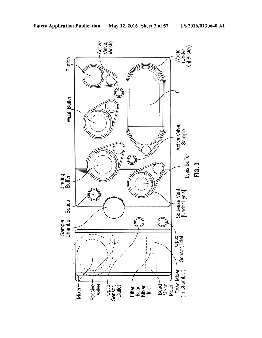 CARTRIDGE FOR PERFORMING ASSAYS IN A CLOSED SAMPLE PREPARATION AND     REACTION SYSTEM - diagram, schematic, and image 04