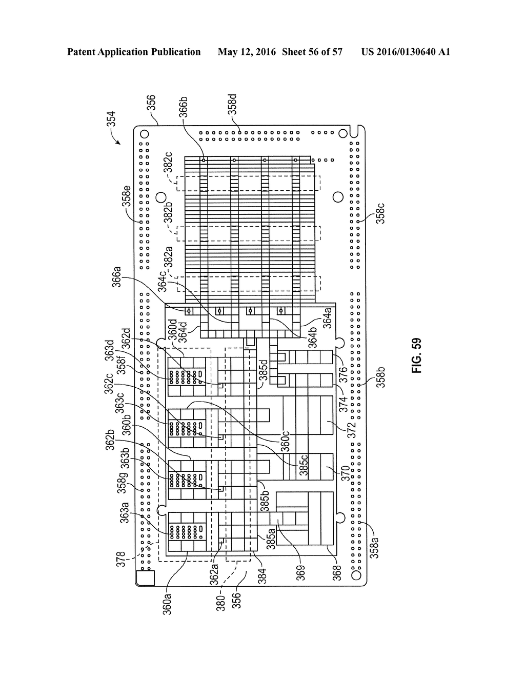 CARTRIDGE FOR PERFORMING ASSAYS IN A CLOSED SAMPLE PREPARATION AND     REACTION SYSTEM - diagram, schematic, and image 57