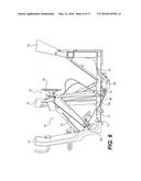 Motor Grader Implement Valve Layout for Narrow Front Cab diagram and image