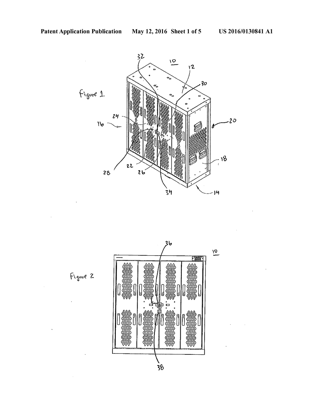 WEAPONS CABINET LOCK PLATE - diagram, schematic, and image 02