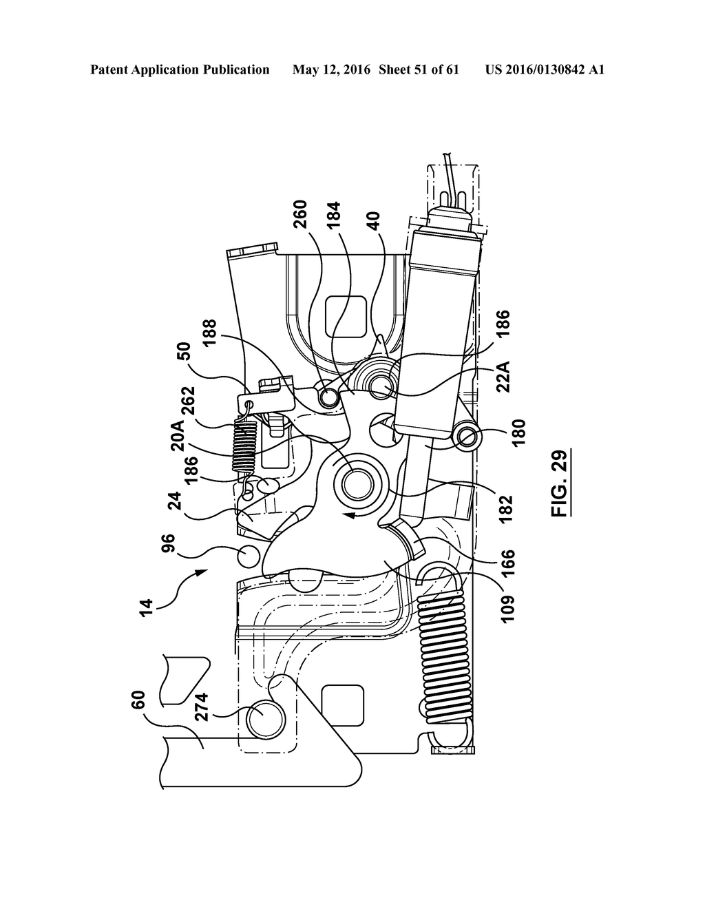 MECHANICAL ASSIST MECHANISM FOR ACTIVE PEDESTRIAN SAFETY LATCH - diagram, schematic, and image 52