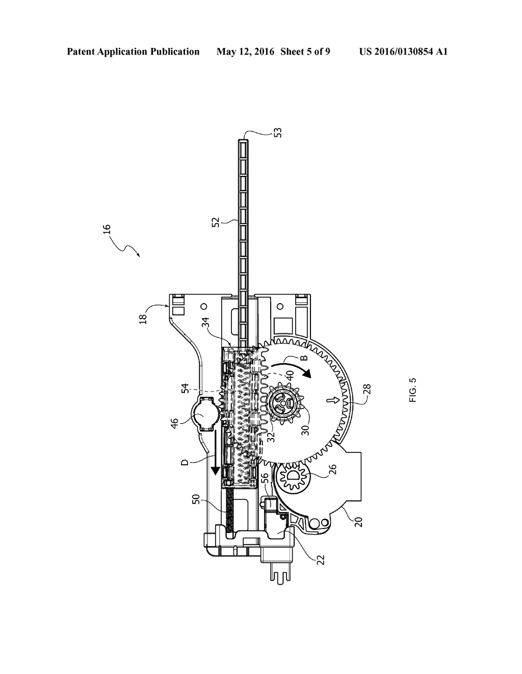 DEVICE FOR OPENING A DOOR OF A DISHWASHER - diagram, schematic, and image 06