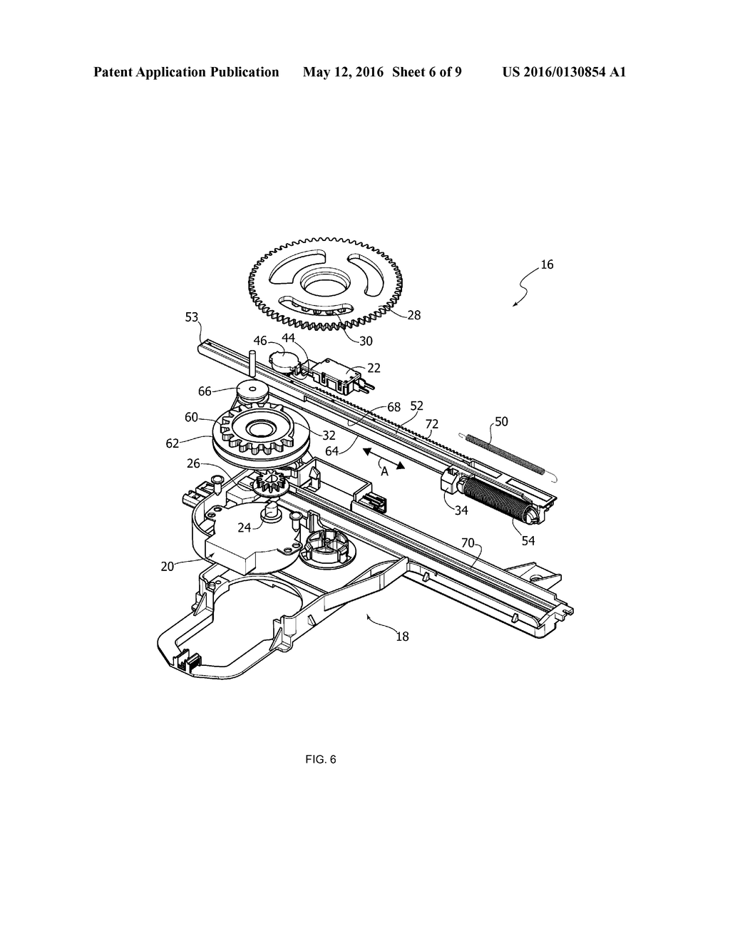 DEVICE FOR OPENING A DOOR OF A DISHWASHER - diagram, schematic, and image 07