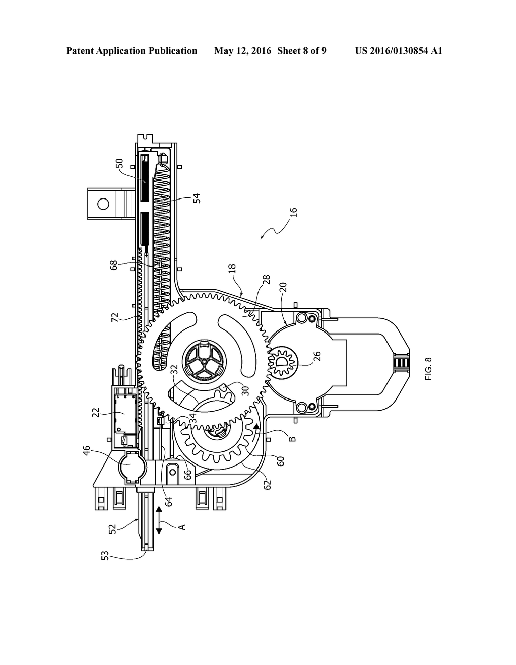 DEVICE FOR OPENING A DOOR OF A DISHWASHER - diagram, schematic, and image 09