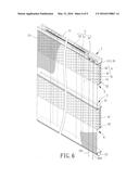 Window Shade Allowing Adjustment of the Amount of Incoming Light in     Different Sections diagram and image