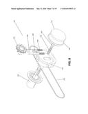 ADJUSTABLE MOUNTING SYSTEM FOR WINDOW BLINDS AND SHADES diagram and image