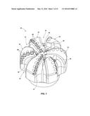 CUTTING ELEMENTS FOR EARTH-BORING TOOLS, EARTH-BORING TOOLS INCLUDING SUCH     CUTTING ELEMENTS, AND RELATED METHODS diagram and image