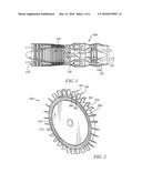 TURBINE BLISK INCLUDING CERAMIC MATRIX COMPOSITE BLADES AND METHODS OF     MANUFACTURE diagram and image