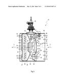 EXHAUST GAS AFTERTREATMENT DEVICE WITH INJECTION SECTION diagram and image