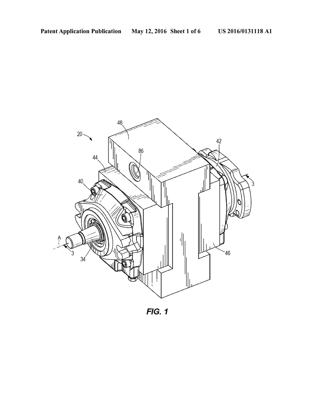 TANDEM AXIAL PISTON PUMP WITH SHARED CYLINDER BLOCK - diagram, schematic, and image 02