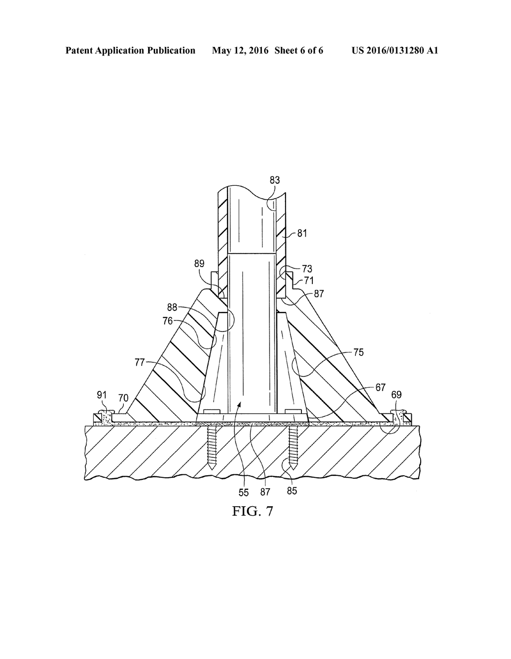 Pipe Supporting Device and Method of Use - diagram, schematic, and image 07