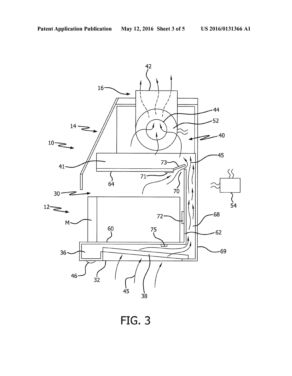 OVEN RANGE VENTILATOR WITH MICROWAVE COMPARTMENT - diagram, schematic, and image 04