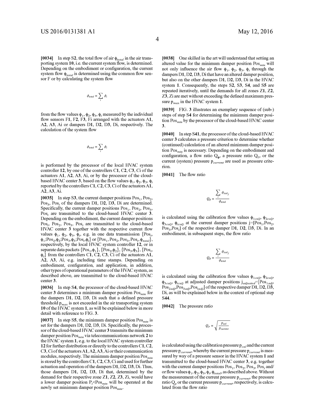 METHOD FOR CONTROLLING OPERATION OF AN HVAC SYSTEM - diagram, schematic, and image 09