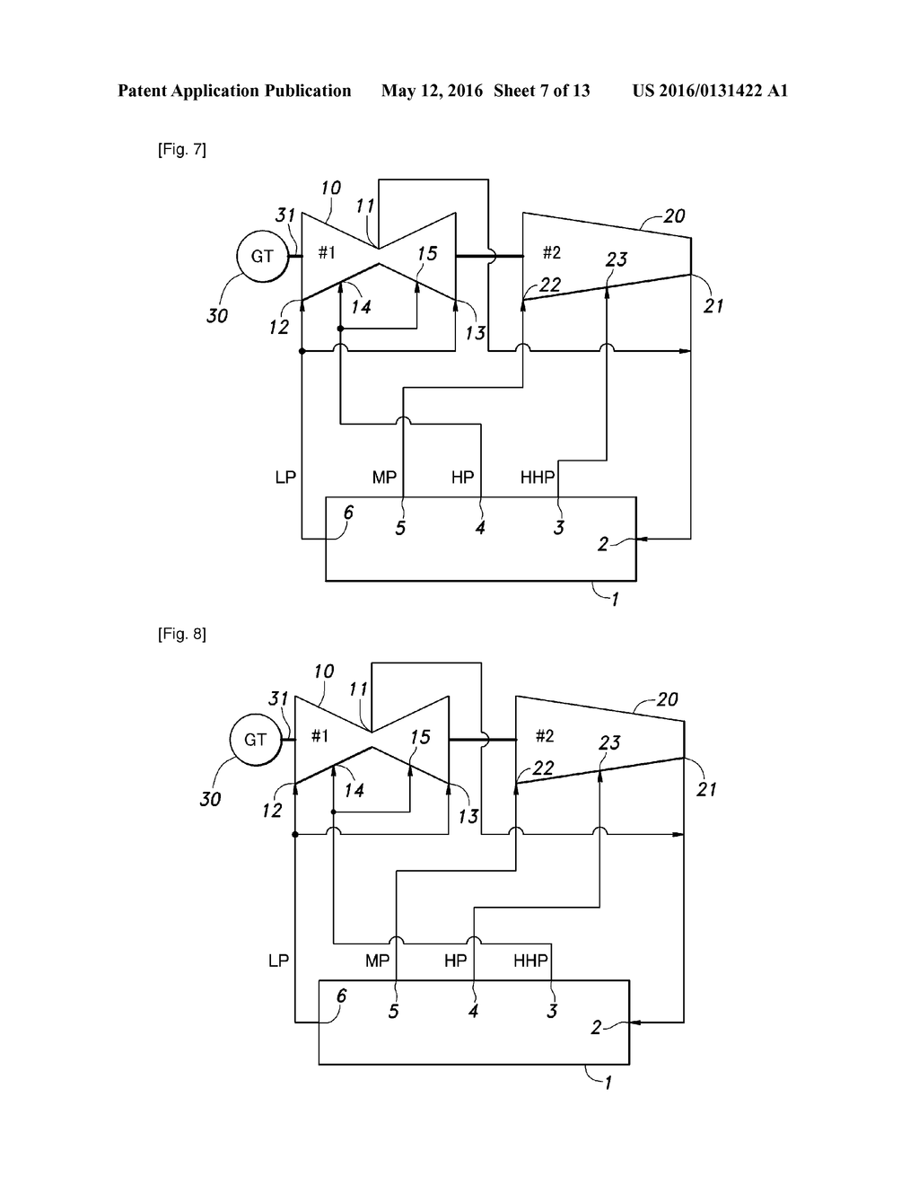 REFRIGERATION COMPRESSION SYSTEM USING TWO COMPRESSORS - diagram, schematic, and image 08