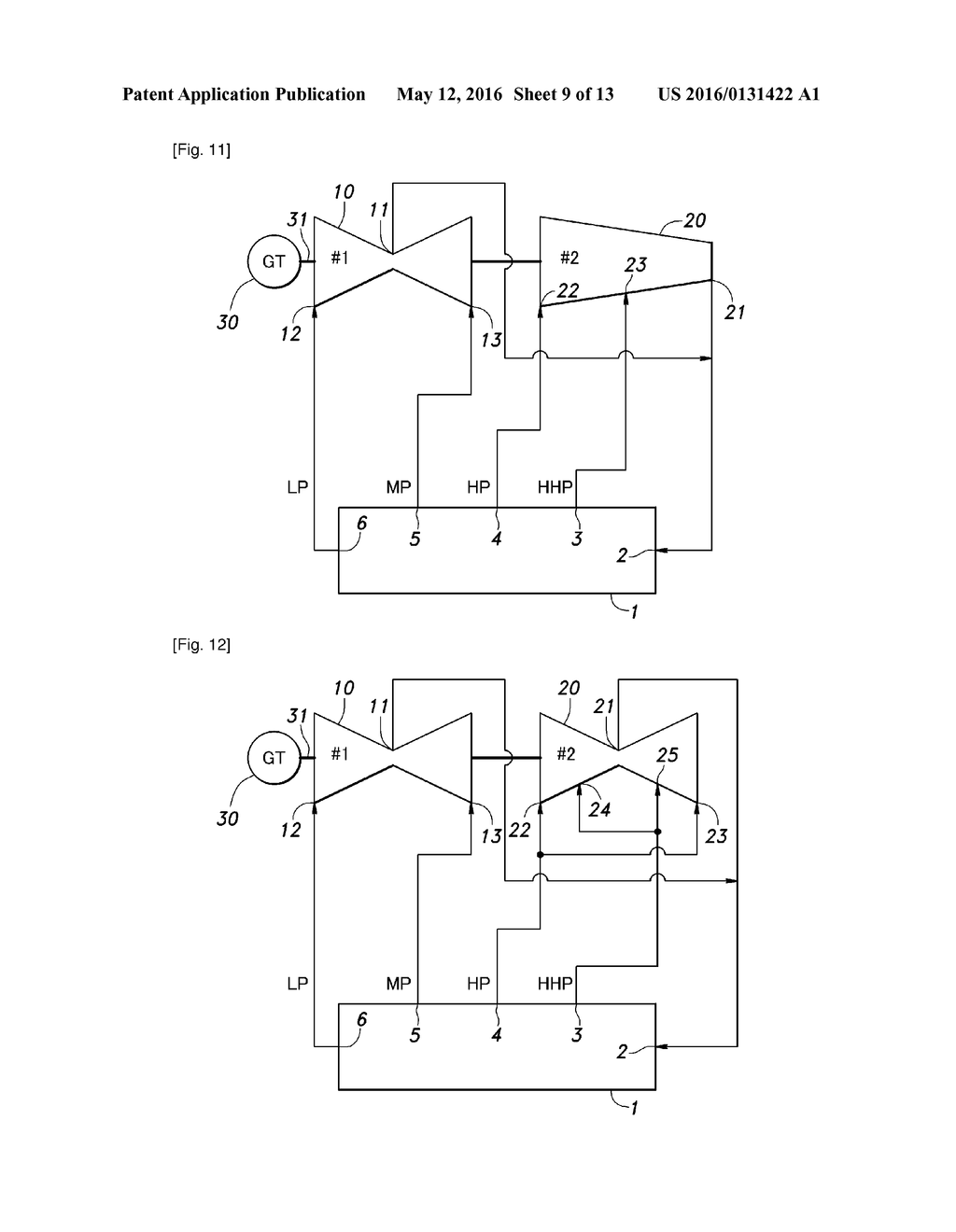 REFRIGERATION COMPRESSION SYSTEM USING TWO COMPRESSORS - diagram, schematic, and image 10