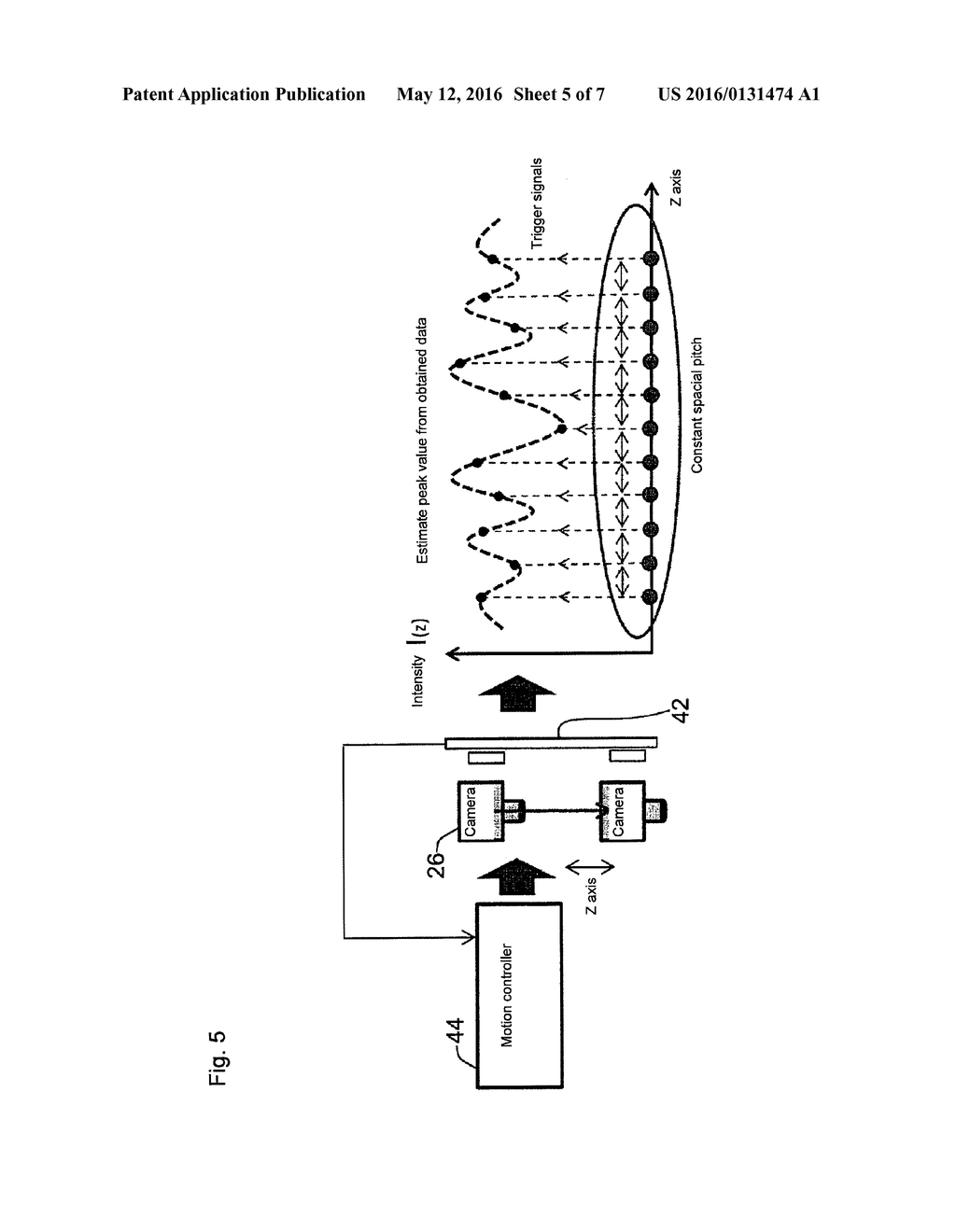 NON-CONTACT SURFACE-SHAPE MEASURMENT METHOD AND APPARATUS USING WHITE     LIGHT INTERFEROMETER OPTICAL HEAD - diagram, schematic, and image 06