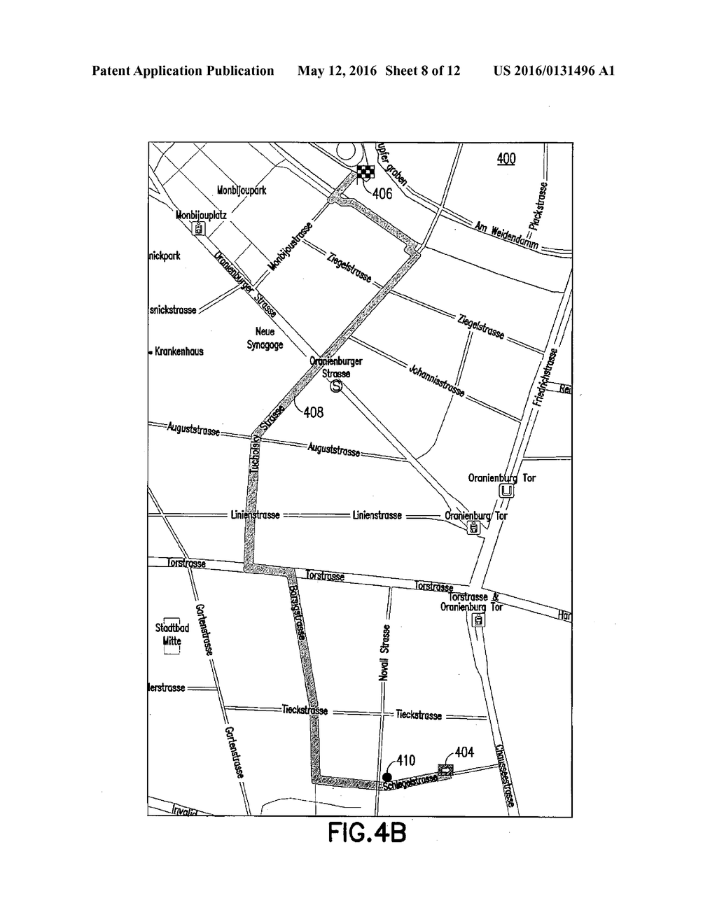 Methods and Apparatus For Navigational Routing - diagram, schematic, and image 09